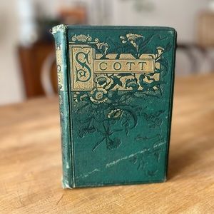Vintage book of Scott’s Poems